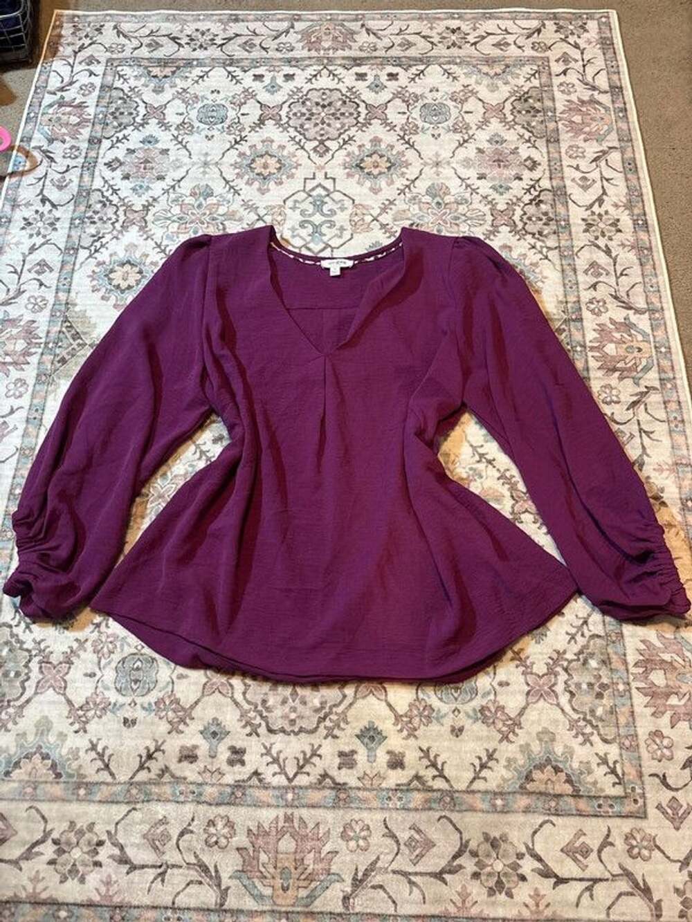 Umgee Long Sleeve Blouse size M